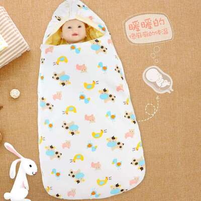 睡袋婴儿春秋薄款宝宝防惊跳儿童豆豆绒四季通用款婴儿睡袋冬加厚