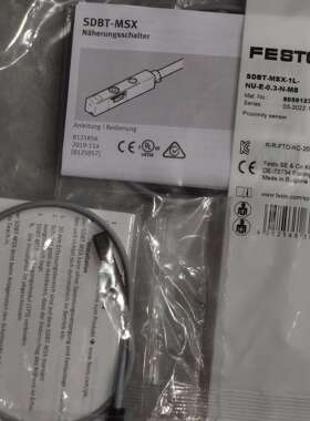 FESTO SDBT-MSX-1L-PU-E-0.3-N-M8 8059120 8059121 接近开关