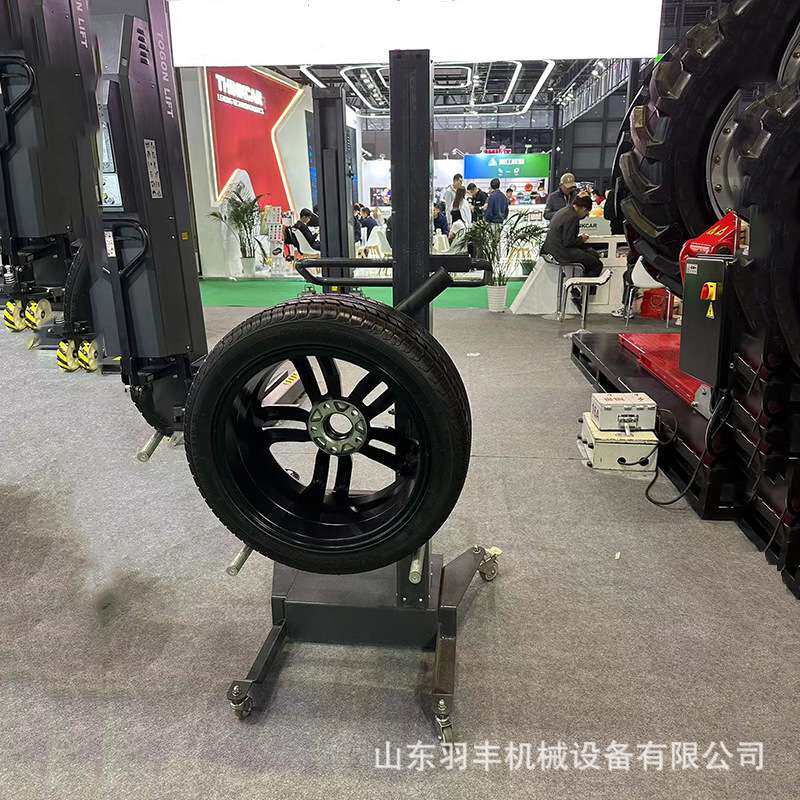 电动轮胎举升 小车太阳能充电移动式轮胎举升器 轮胎举升机WL80