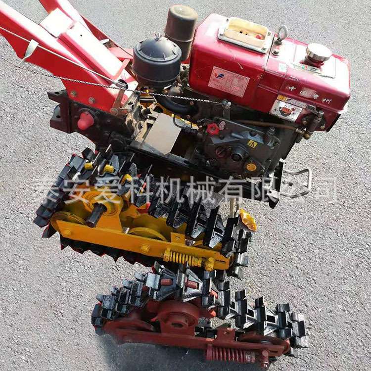 农业手扶拖拉机履带轮爬行链轨轮防打滑轮抓地轮山区高地广西适用