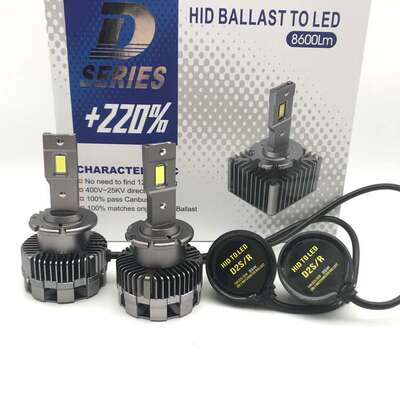 D1S改装led大灯D3SD2SD4SD2H透镜远近一体氙气灯泡D8SD5S超亮