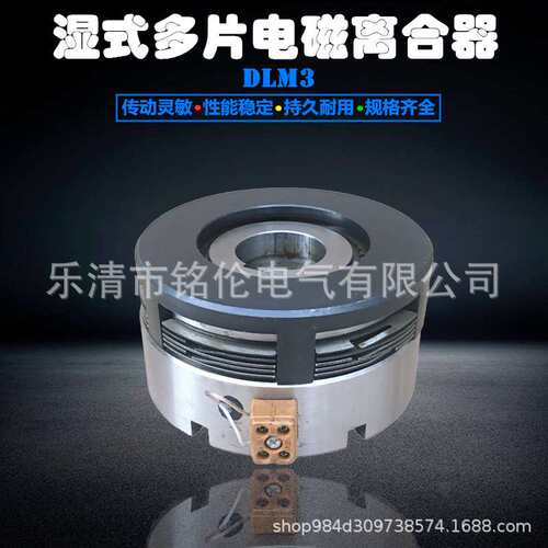 DLM3型湿式多片电磁离合器 电磁离合器DLM3-63A 机床配件24v附件