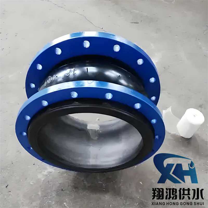 KXT可曲挠橡胶软接头DN80PN16水泵柔性橡胶软连接橡胶膨胀节DN100