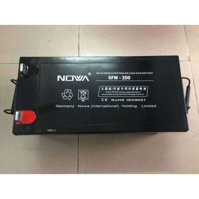 诺华蓄电池6FM-200 12V200AH太阳能 风能光伏发电十年寿命