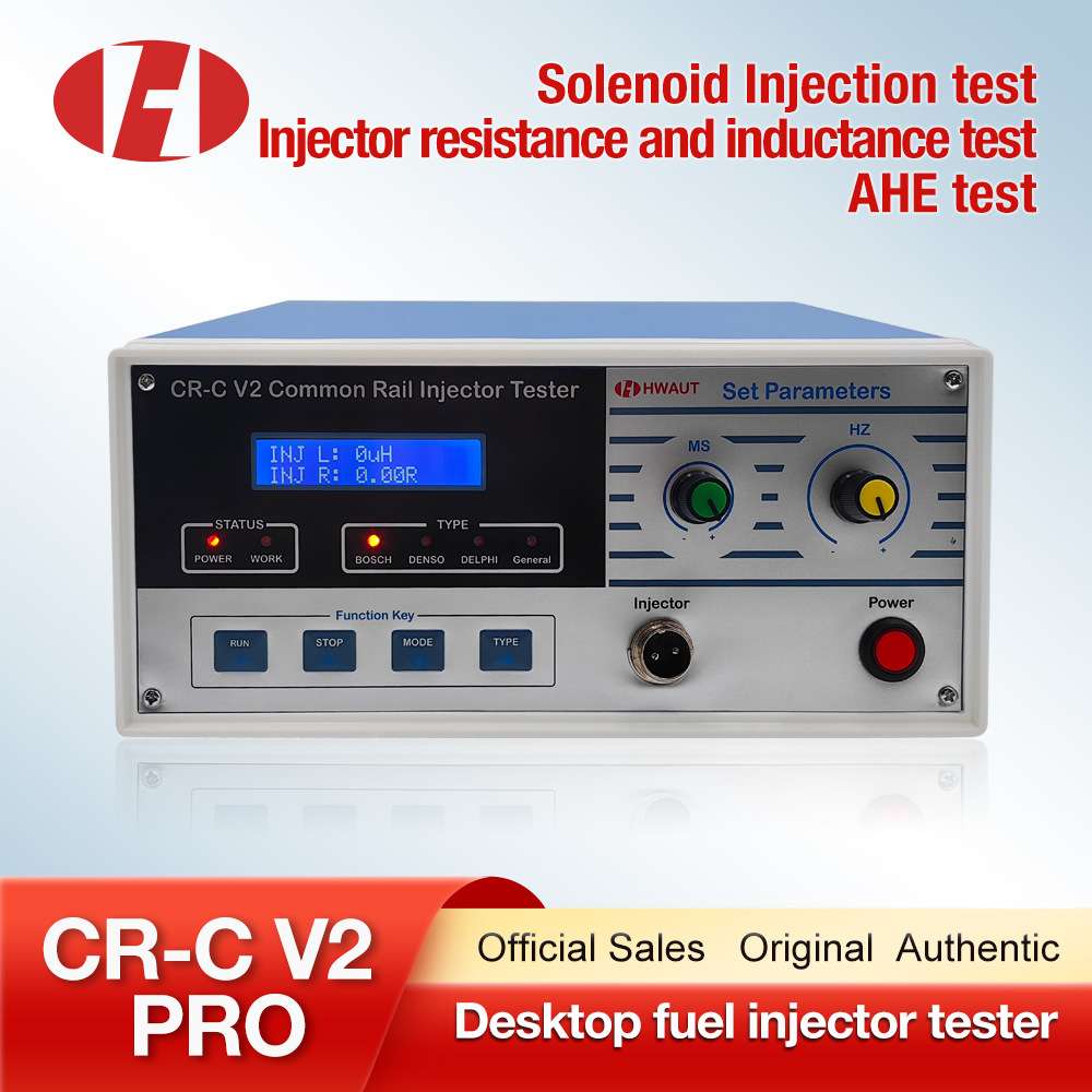 CR-CV2Pro电喷油嘴检测/电阻电感测试动态行程ECU信号模拟诊断仪