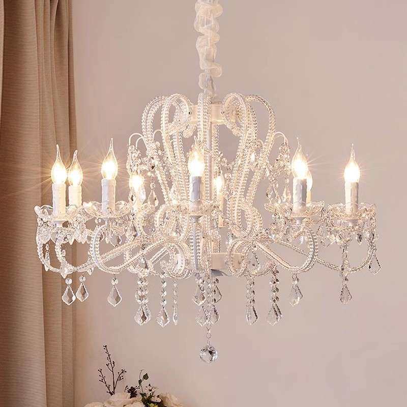法式水晶吊灯美式复古高档客厅餐厅书房灯具欧式主卧室公主轻奢灯,鲜花速递/花卉仿真/绿植园艺,割草机/草坪机,淘宝优惠券,粉丝福利购,淘宝优惠卷