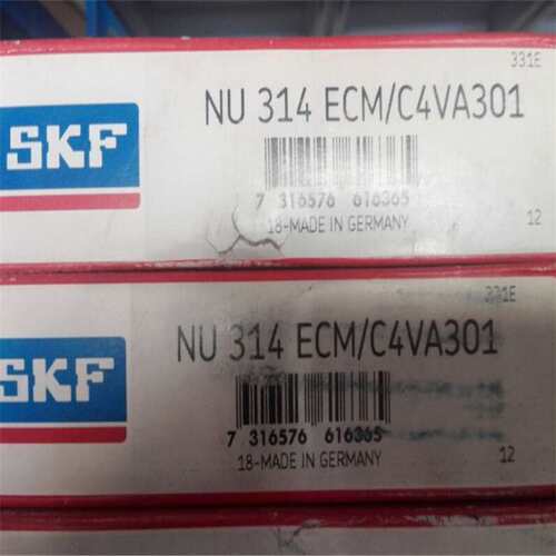 SKF NU314ECM//C4VA301 瑞典进口轴承NU315 316 317 318 319 320A