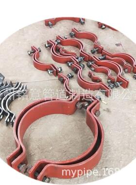 97R412滚动支座 DN80 曲面滑动支座 铭意 热力管道支座