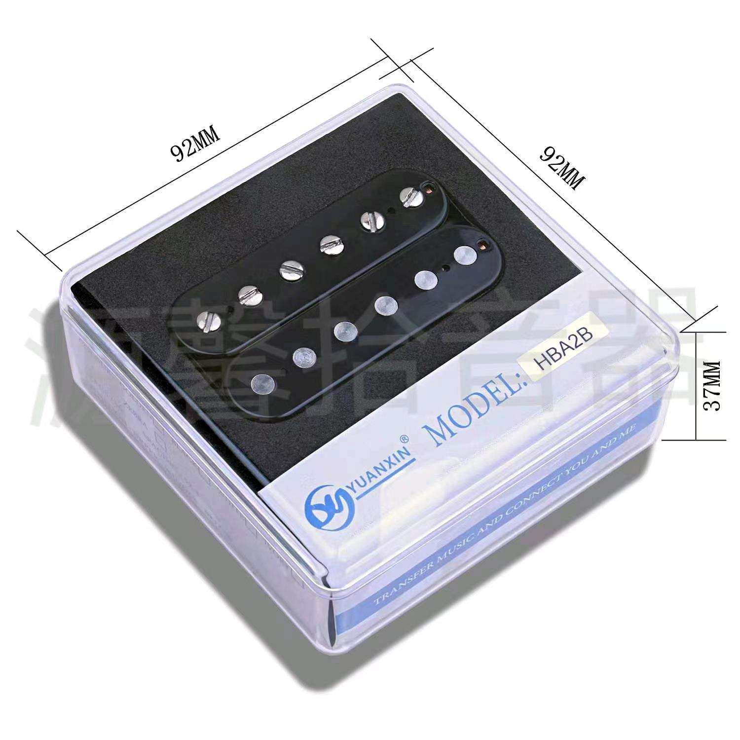 LP电吉他双线圈拾音器EQ均衡器黑色厂家