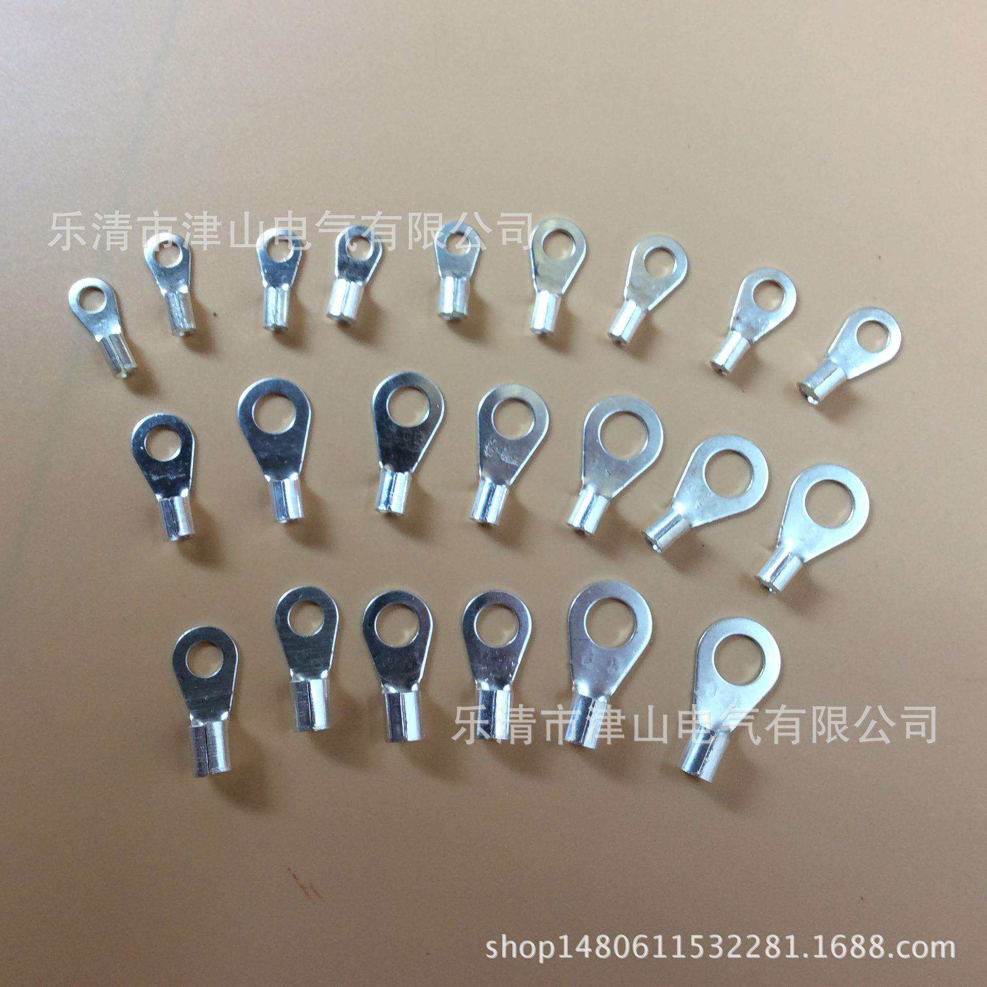 厂家直销圆形裸端头6-4冷压裸端子O型接线鼻子铜线耳,3C数码配件,USB灯,淘宝优惠券,粉丝福利购,淘宝优惠卷