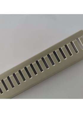 上海KAKU PVC塑料灰色线槽 AD4080 配电箱控制柜走齿形开口行线槽