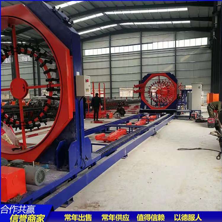 灌柱桩滚笼机数控钢筋笼绕筋机 全自动缠绕成型桥梁钻孔