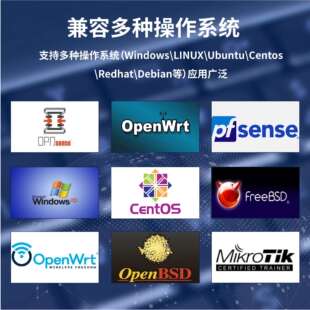 6电10万兆光口至强22核防火墙软路由工控机服务器1U机架i211网口