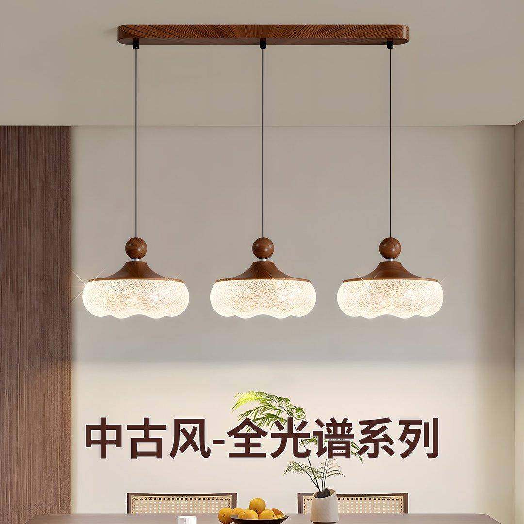 法式吸顶灯中古风走廊过道灯复古玄关阳台护眼树脂花朵入户餐吊灯