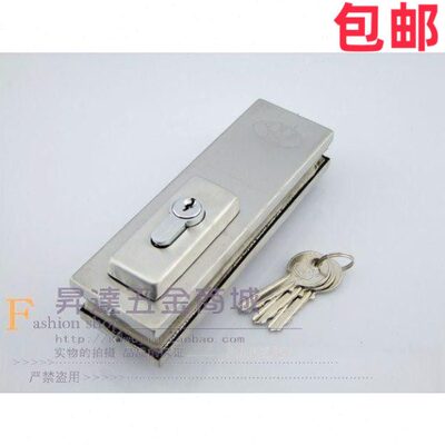 封口夹夹/门/央/曲/下玻璃锁玻璃门/锁地锁/夹夹中上 包邮夹锁
