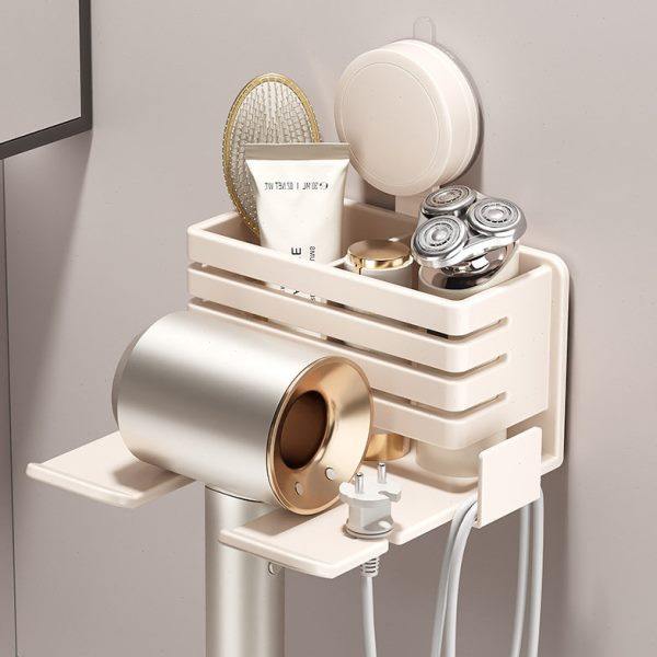 吸盘吹风机置物架免打孔壁挂式卫生间电吹风筒支架浴室收纳挂架子,家庭/个人清洁工具,吹风机置物架,淘宝优惠券,粉丝福利购,淘宝优惠卷