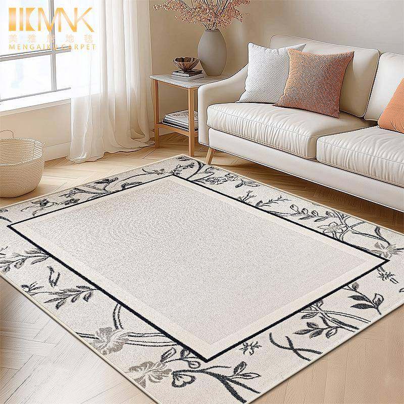 2025新款法式中古地毯客厅耐脏易打理免家用地毯洗轻奢沙发毯卧室