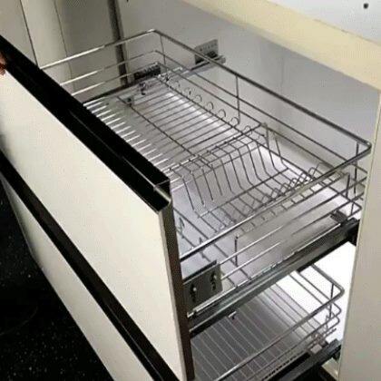拉篮抽屉安装拉蓝720碗蓝600拉栏700厨房750橱柜800不锈钢900