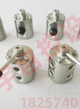 六通手转阀 二进四出切换阀DF6VIE3/8DF6VIEO-G1/2 二位六通换向