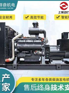 400KW上柴柴油发电机组 柴油发电机 全铜无刷电机 广东厂家直供