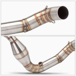 摩托跑车G310R前段改装 G310GS改装排气管全段天蝎锥型排气管