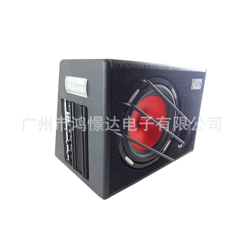 音响喇叭少爷仔V1610 低音柜 10寸车载有源低音炮 自带功放