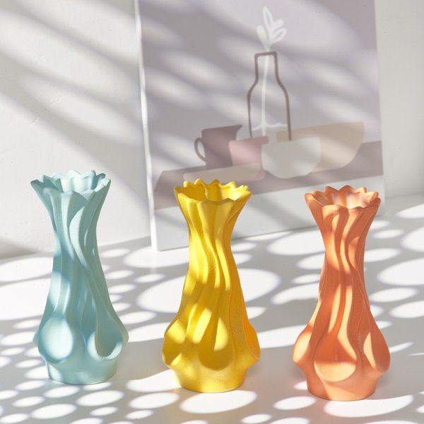 蜀门多彩创意简约田园陶瓷干花花瓶餐桌客厅家居插花装饰摆件摆设,家居饰品,花瓶,淘宝优惠券,粉丝福利购,淘宝优惠卷