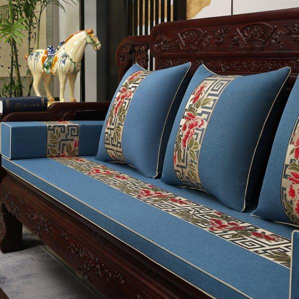 新中式红木沙发坐垫沙发垫实木家具椅子座垫罗汉床套罩乳胶垫定制,居家布艺,沙发垫,淘宝优惠券,粉丝福利购,淘宝优惠卷