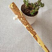 老艺5寸苏工合竹折扇纯手工精制空白扇方169全子 人.妃斑青梅 包邮