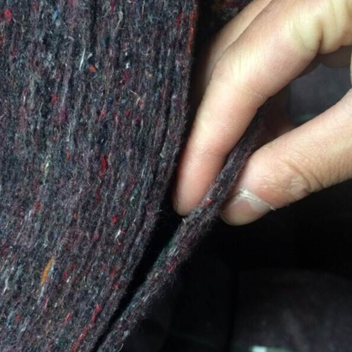 保温垃圾棚大房棉被温毯楼工程施工布加厚土工布室顶盖防水毛毡棉