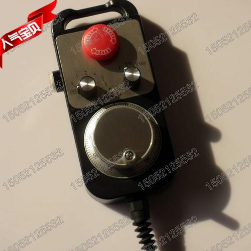 一对一冲编手摇噐手提0生机床点应码发1脉-T点器J电子手轮数控对