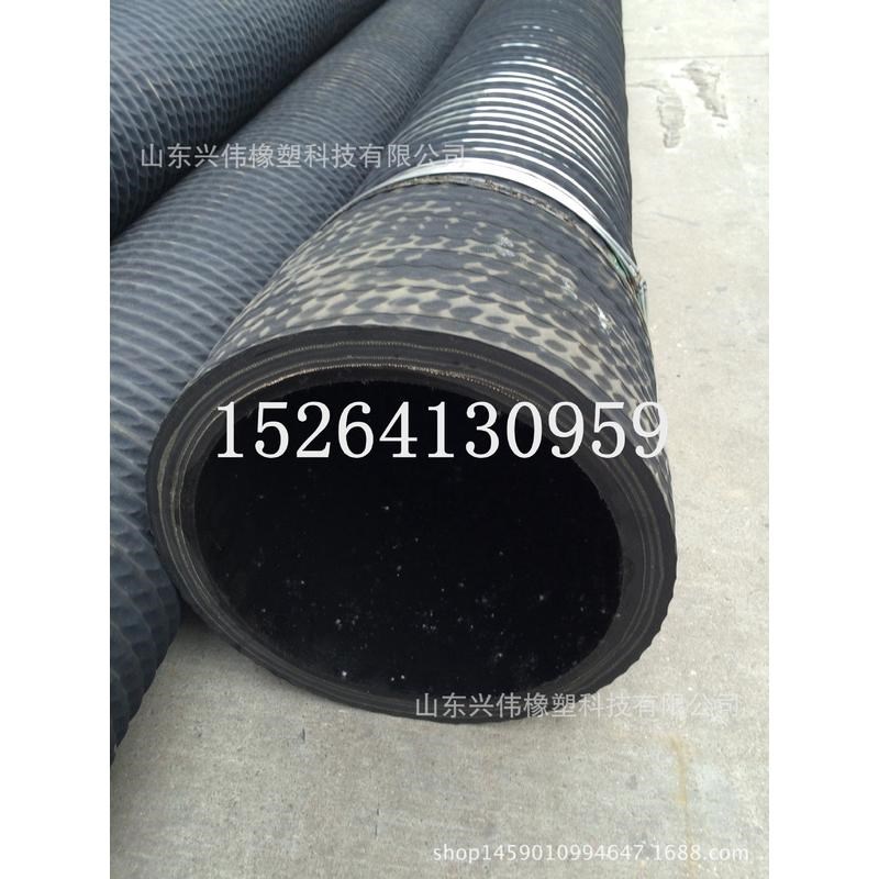 大口径吸水胶管 耐油橡胶沙泵专用黑色橡胶管 R大口径耐高温软管