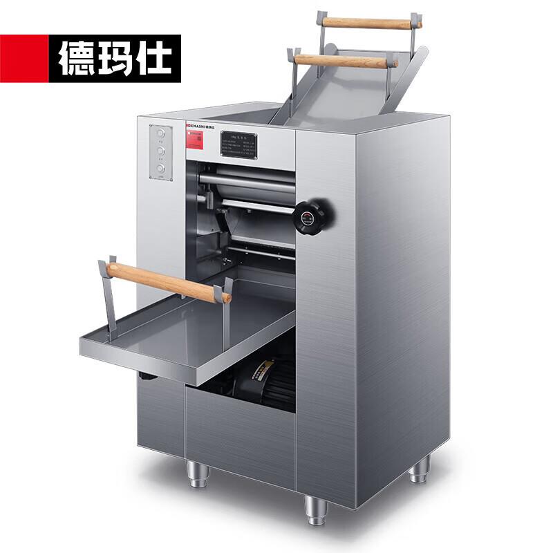 德玛仕商用压面机擀面压皮切面机大型不锈钢面条机JCQ-YMJ60A