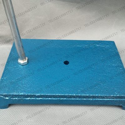 座*  长铁架台固定方宽6019铸铁台架架 滴定13   烤漆高蓝色铁架*