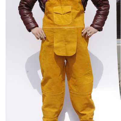 隔热服阻电焊全牛皮燃防护防烫纯牛皮焊接工作服焊工氩弧焊防耐磨