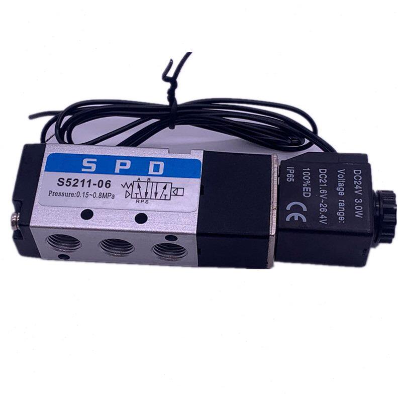 521气动电磁阀电气缸-024VDC- AC18控阀 6向S控制阀5V1S220换022