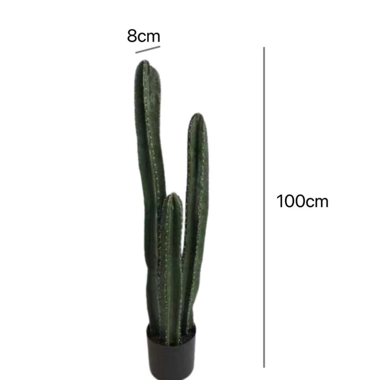 含阳 北欧INS 仿真绿植PU仙人掌仙人柱盆栽沙漠植物室内装饰造景