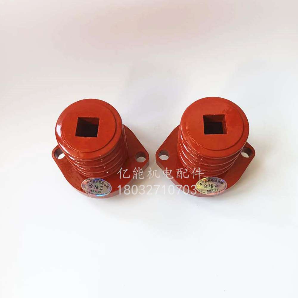 高压电机接线柱四伞方孔绝缘子10KV 6KV高压接线端子高度118mm