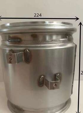 国六DPF-WC-190-021内芯带含量消声器载体消声器空壳消声器载体