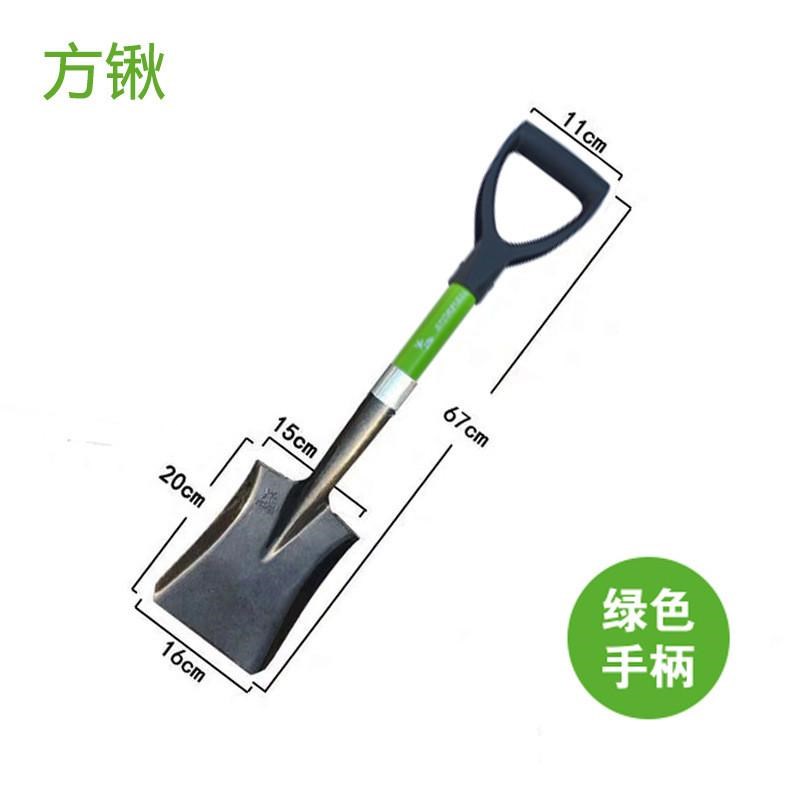 花园铲子种花工具植树家用全钢加厚铁铲户外园艺挖土儿童小号铁锹