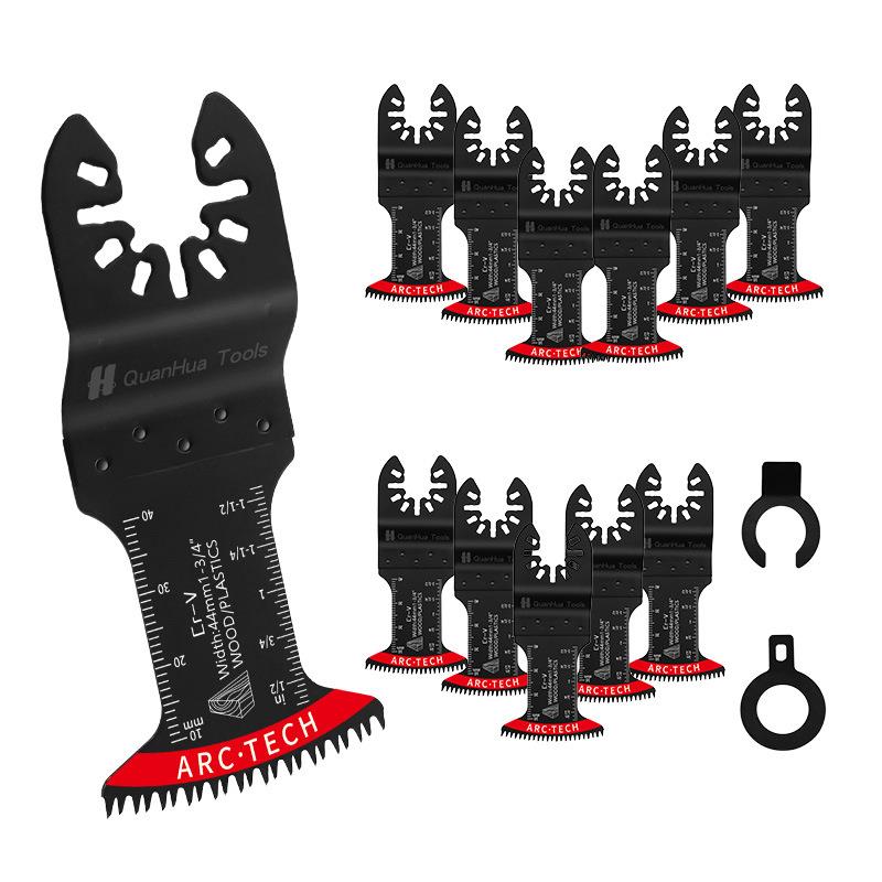 12pc混合万用宝锯片套装万用宝摆动锯片工具附件