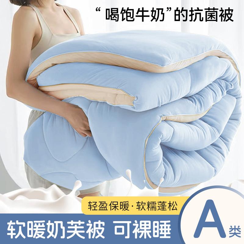 宿舍单人学生冬被加厚保暖四季通用薄春秋被冬季双人被子被芯棉被