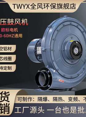 cx-75sa透浦风机三边封制袋机用中压鼓风机400w750w1500w离心风机