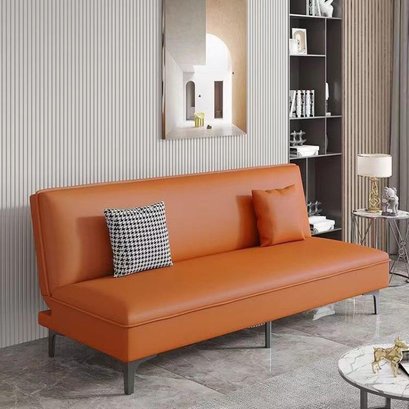 多功能折叠沙发床小户型猫抓皮家用客厅公寓懒人可睡躺两用出租房