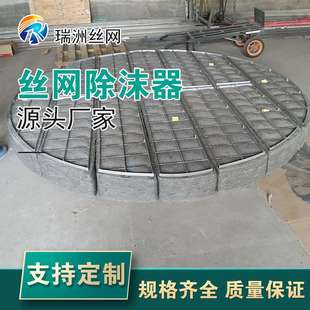 金属丝网除沫器 不锈钢304除沫器 气液分离装置 制定丝网除沫器