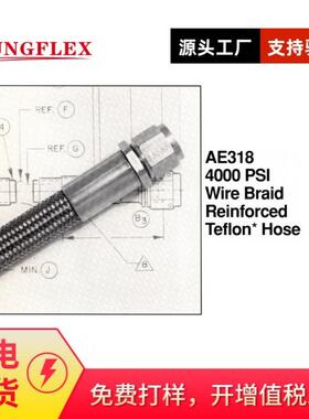 伊顿 AE318/AE333系列PTFE软管 航空航天软管组件