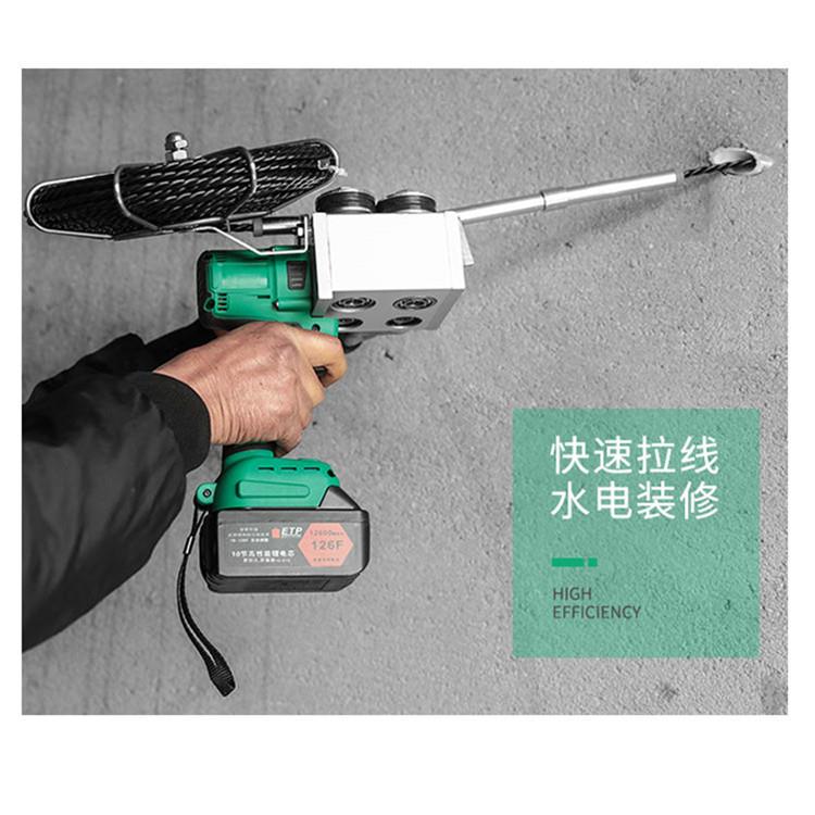 电动穿线机全自工器拉线