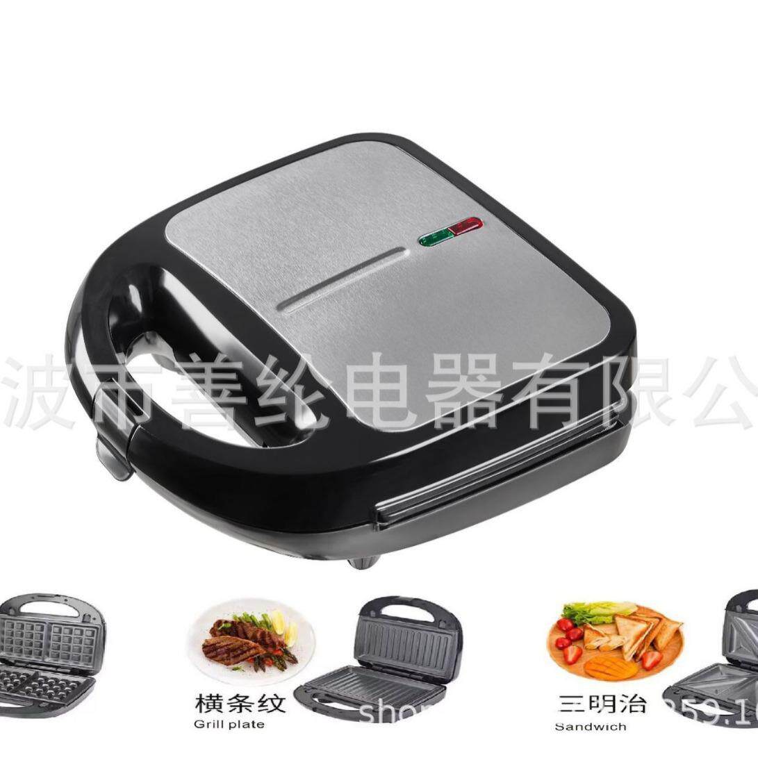 可拆卸三明治机、3合1三明治机、可拆卸早餐机、五合一三明治机