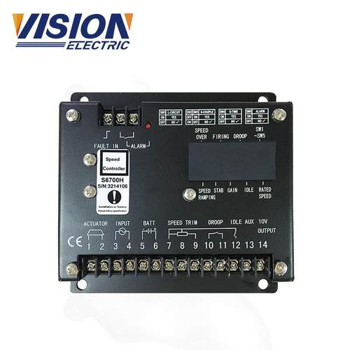S6700H调速器 柴油发电机组调速控制器调速板