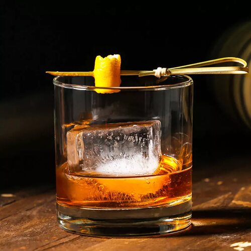 利比无铅玻璃威士忌杯 古典杯鸡尾酒杯洛克杯烈酒杯ROCK杯冰球杯